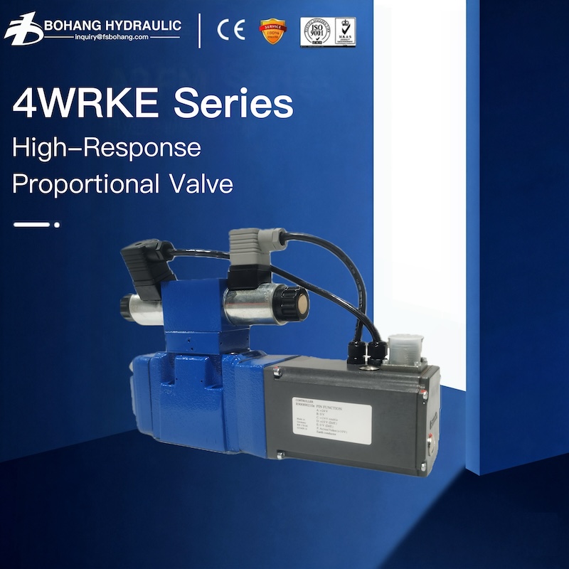 Replacement 4WRKE Series Rexroth Replacement High-Response Proportional Valve