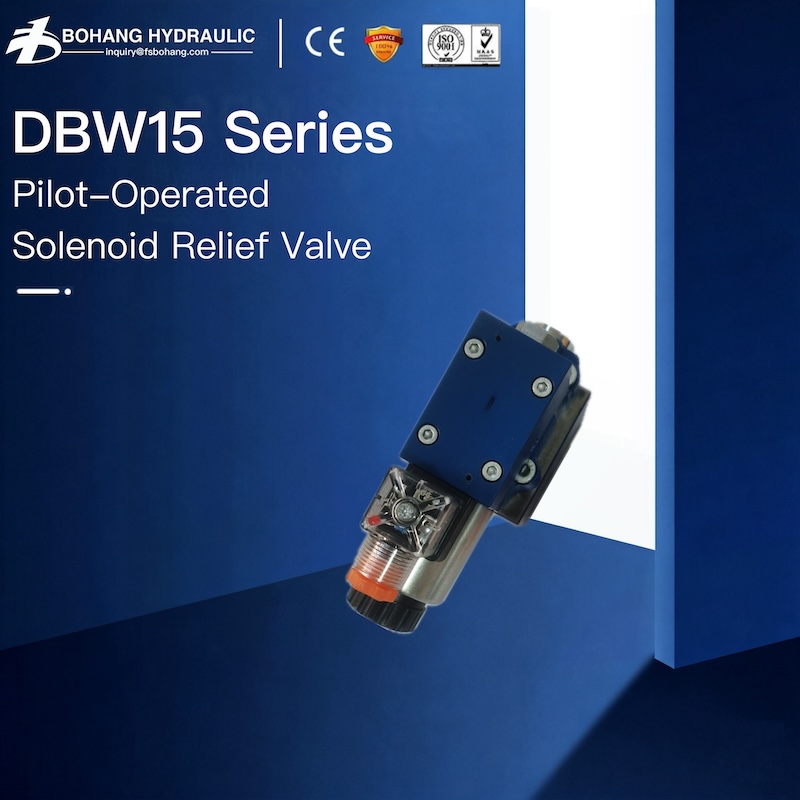 Rexroth Replacement Pilot-Operated Solenoid Relief Valve DBW15 BG2-52_100-6EG24N9K4